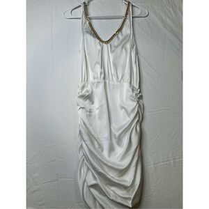 NWT- Generation Love Kinsley Chain White Dress, size XS